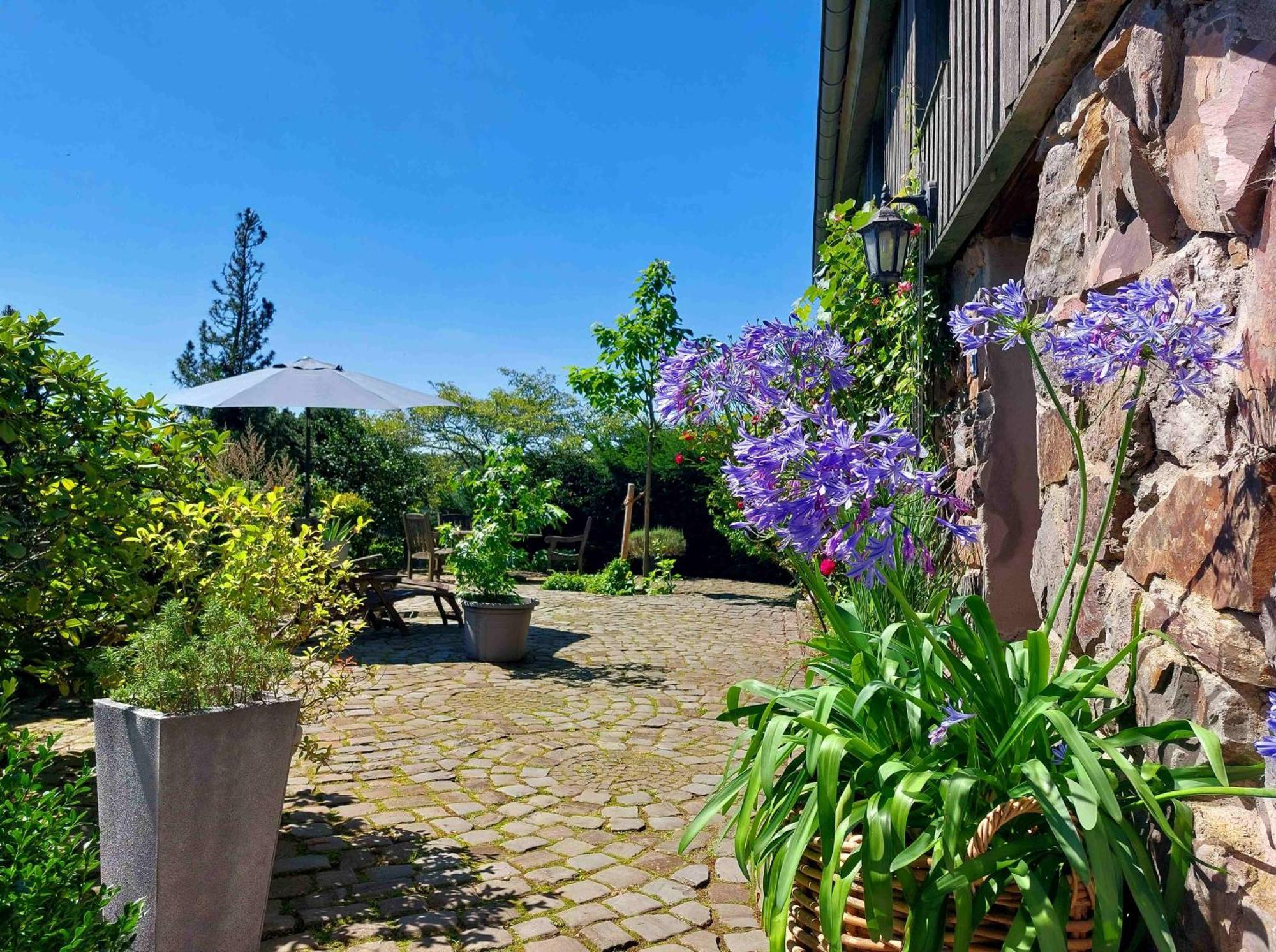 Kleines Haus Mitten In Der Natur Mit Eigener Terrasse Und Sonnenbalkon Halver Екстериор снимка